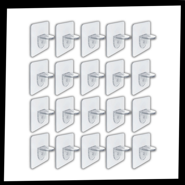 Heavy Duty Adhesive Shelf Brackets For Stable High Load Capacity Shelving