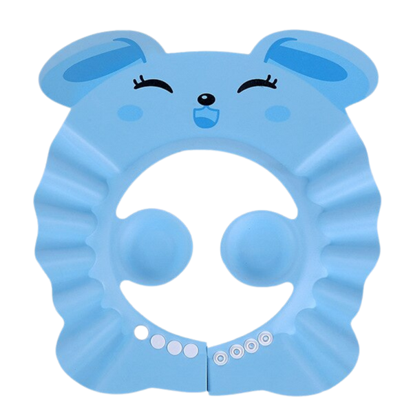 Kids Shower Cap With Eye And Ear Protection For Bath Time