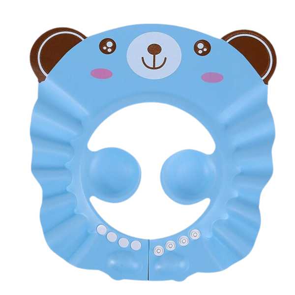 Kids Shower Cap With Eye And Ear Protection For Bath Time