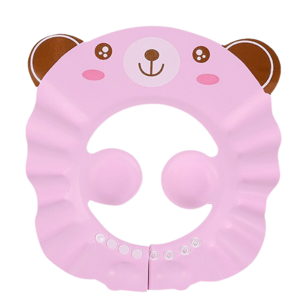 Kids Shower Cap With Eye And Ear Protection For Bath Time