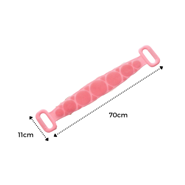 Silicone Exfoliating Body Scrubber for Smooth Clean Skin