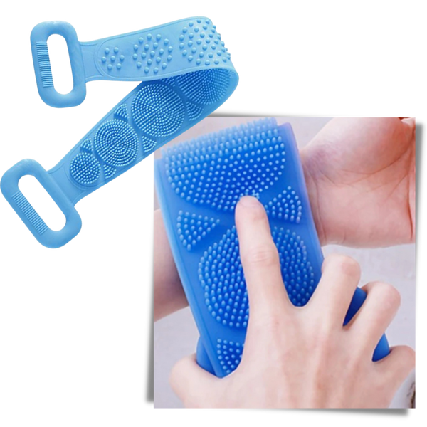 Silicone Exfoliating Body Scrubber for Smooth Clean Skin