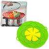 Heat Resistant Silicone Lid for Saucepan and Pot with Hygienic Spill Shield