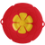 Heat Resistant Silicone Lid for Saucepan and Pot with Hygienic Spill Shield