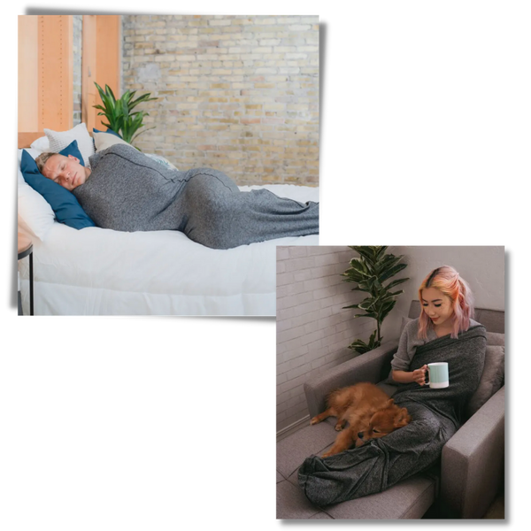 Premium Cozy Sleep Pod Blanket Wearable For Calming Restful Nights