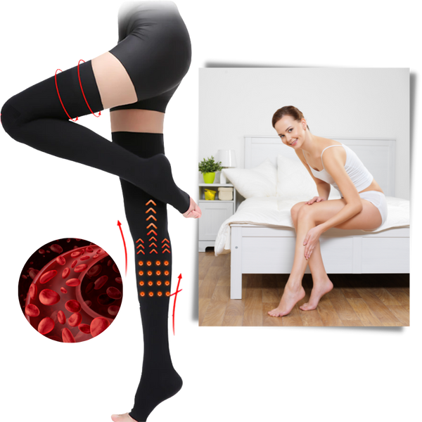 Premium Leg Slimming Compression Tights For Better Circulation