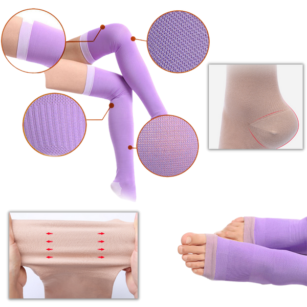 Premium Leg Slimming Compression Tights For Better Circulation