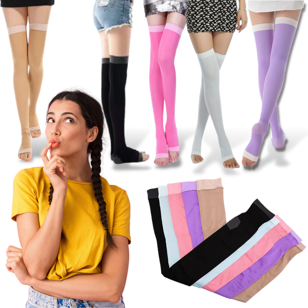 Premium Leg Slimming Compression Tights For Better Circulation
