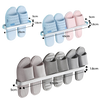 Aluminium Wall Mounted Slipper Rack For Space Saving And Style