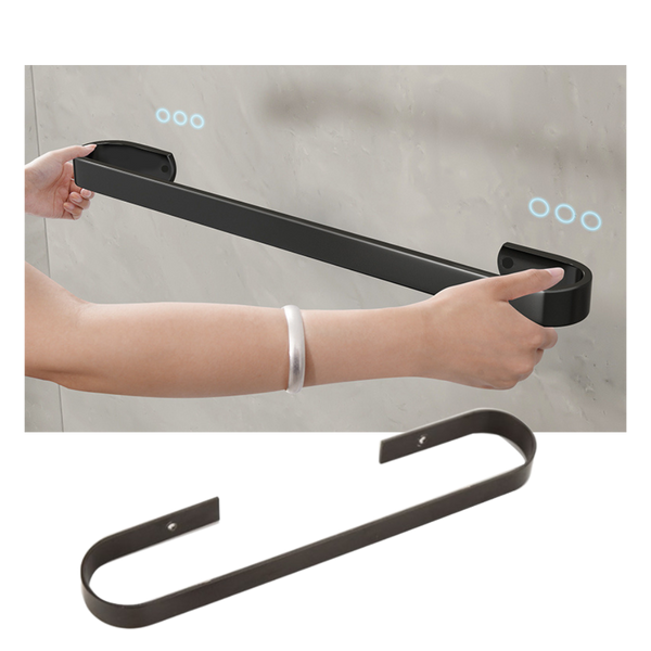Aluminium Wall Mounted Slipper Rack For Space Saving And Style