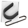 Aluminium Wall Mounted Slipper Rack For Space Saving And Style