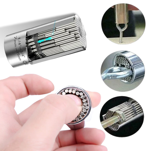 Adjustable Socket Wrench For Quick And Versatile Fastening