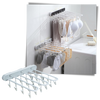Wall Mounted Clothes Organiser With Integrated Drying and Storage