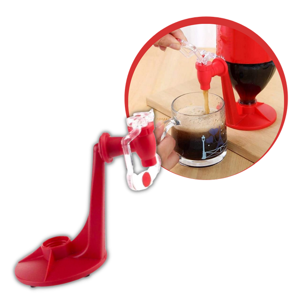 Portable Bottle Dispenser For Beverages Quick Access Without Splash