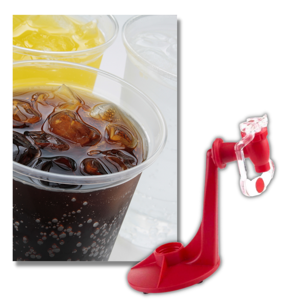 Portable Bottle Dispenser For Beverages Quick Access Without Splash