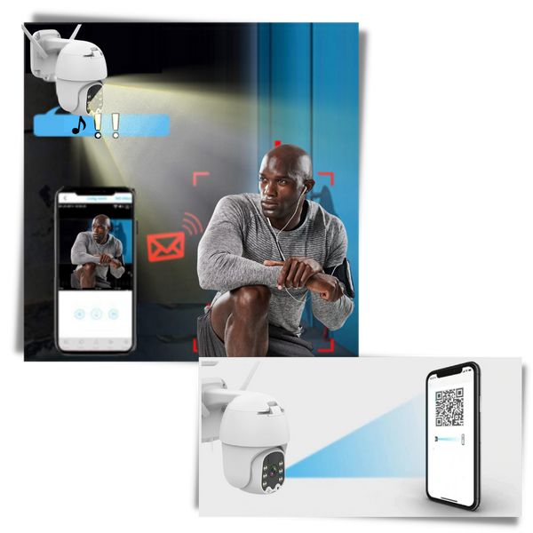Solar Powered Outdoor Security Camera With Extended Battery Life
