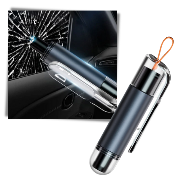Emergency Car Safety Hammer With Integrated Tools For Quick Escape