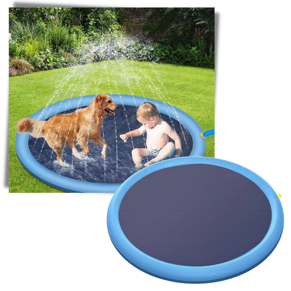 Portable Water Spray Pool For Kids And Pets With Leak Proof Design