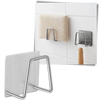 Two Pack Stainless Steel Sponge Holders With Drainage Rack