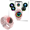 Smartwatch Fitness Tracker With Health Monitoring And Touch Control