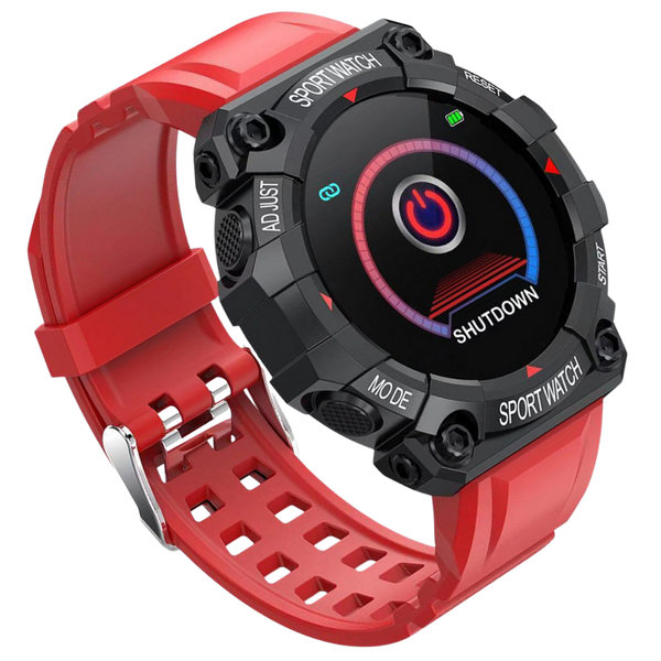Smartwatch Fitness Tracker With Health Monitoring And Touch Control