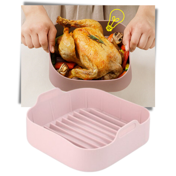 Eco Friendly Square Silicone Pan for Even Baking and Easy Cleanup