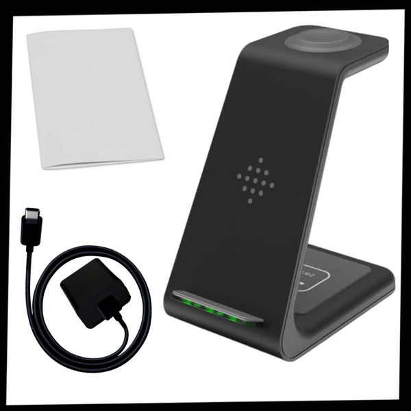 Elegant Wireless Phone Charging Station With Cable Free Convenience
