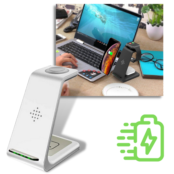 Elegant Wireless Phone Charging Station With Cable Free Convenience