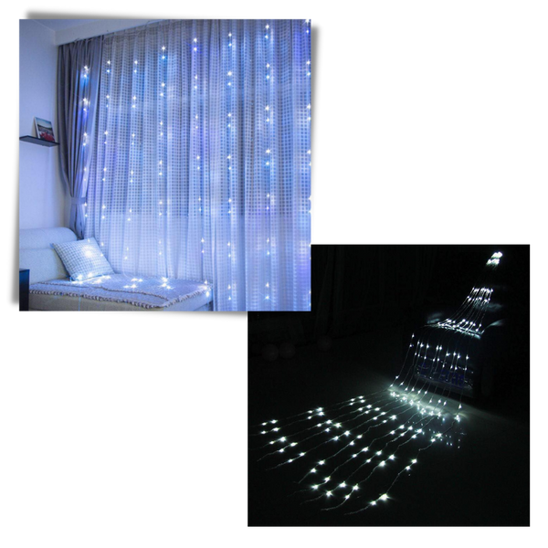 Outdoor Waterfall Fairy Lights Waterproof LED Decor for Vibrant Yards