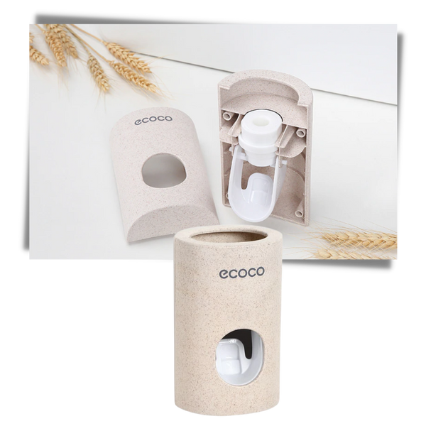 Automatic Stone Wall Mount Toothpaste Dispenser For Waste Reduction