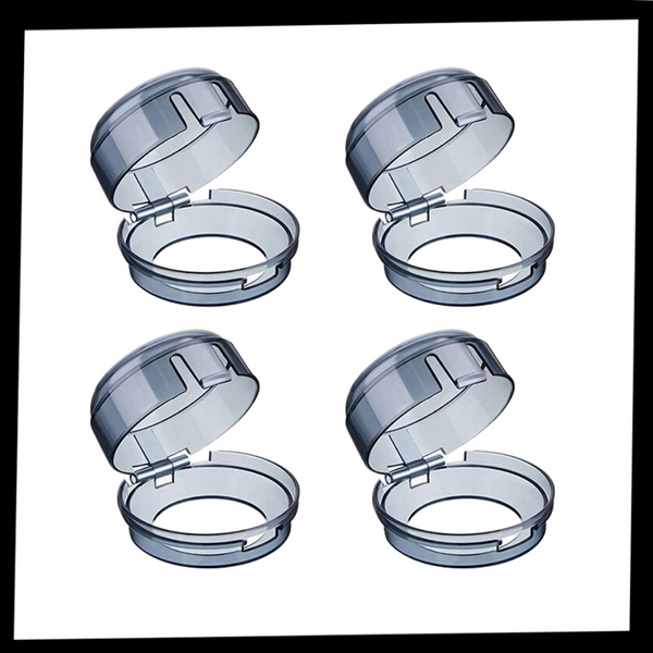Universal Kitchen Stove Knob Protectors For Child Safety Durable Easy Fit