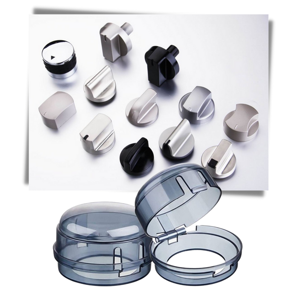 Universal Kitchen Stove Knob Protectors For Child Safety Durable Easy Fit