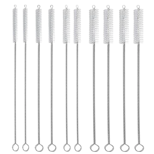 Premium Stainless Steel Straw Cleaner Brush Kit for Thorough Cleaning
