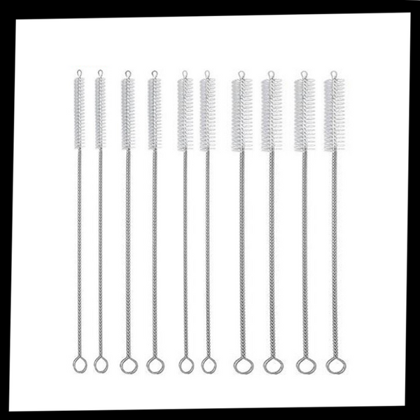 Premium Stainless Steel Straw Cleaner Brush Kit for Thorough Cleaning