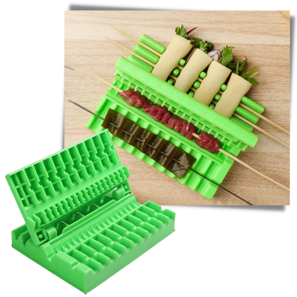 Premium Kebab And Skewer Maker For Barbecue Easy To Use Food Grade Quality