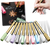 Metallic Colour Markers 10 Pack For Surfaces With Long Lasting Ink