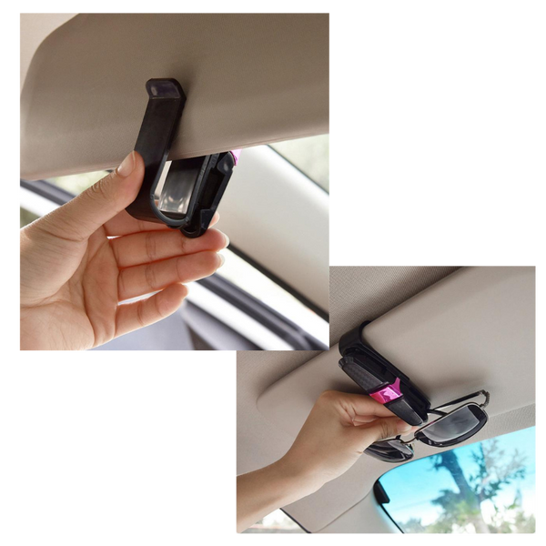Premium Car Visor Sunglasses Clip For Secure Scratch Free Storage