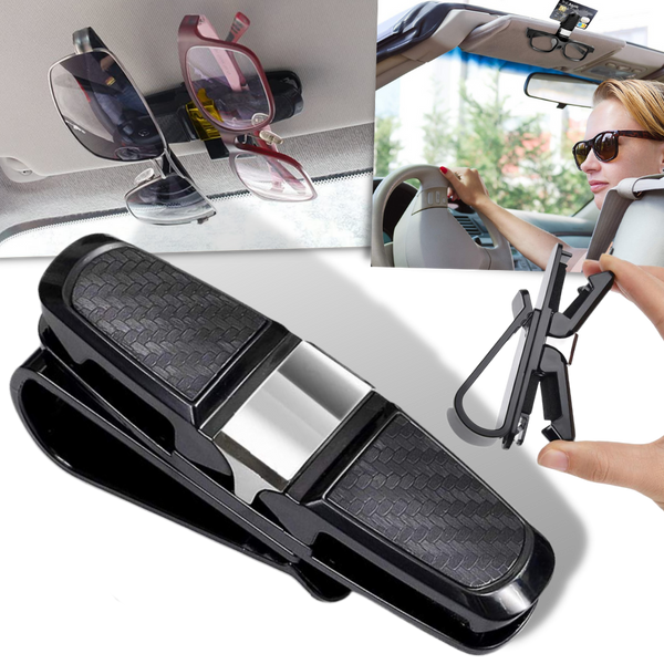 Premium Car Visor Sunglasses Clip For Secure Scratch Free Storage