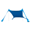 Lightweight Beach Shade Canopy for Easy Sun Protection and Breeze