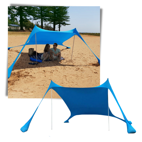 Lightweight Beach Shade Canopy for Easy Sun Protection and Breeze