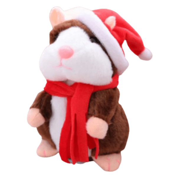 Premium Plush Talking Hamster Educational Toy Repeats Your Words