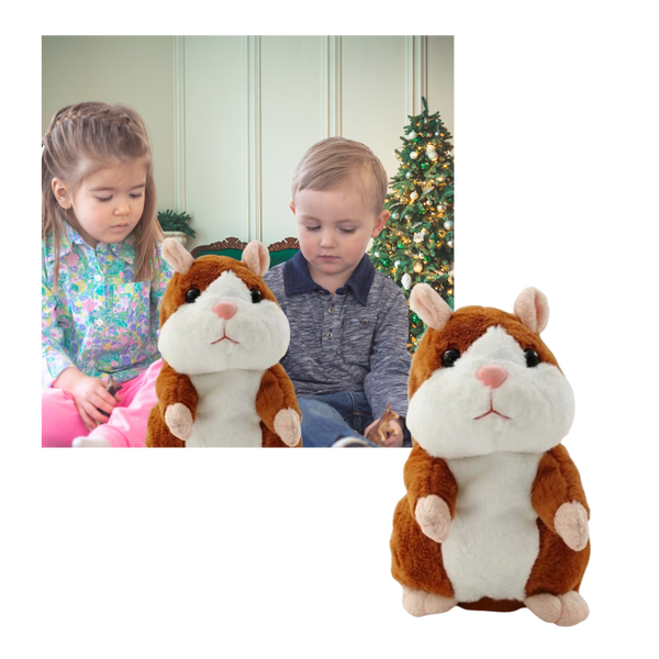 Premium Plush Talking Hamster Educational Toy Repeats Your Words