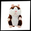 Premium Plush Talking Hamster Educational Toy Repeats Your Words