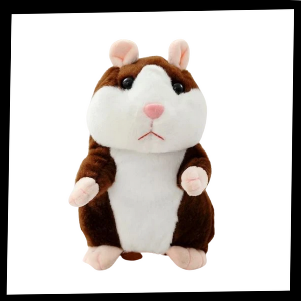 Premium Plush Talking Hamster Educational Toy Repeats Your Words