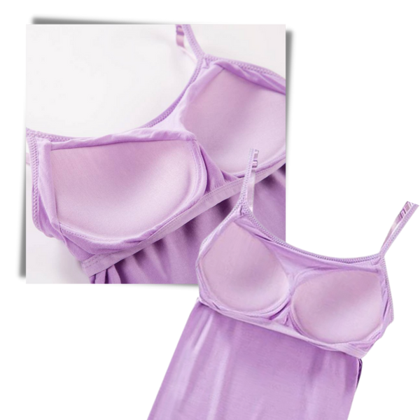 Premium Soft Stretch Camisole With Built In Bra For All Day Comfort