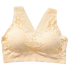 Breathable Seamless Lace Bra With Comfortable Stretch Fit