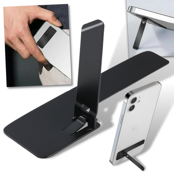 Slim Aluminum Phone Stand for Effortless Hands Free Viewing