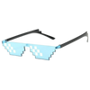 Pixel Style Sunglasses With UV Protection For All Day Comfort