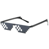 Pixel Style Sunglasses With UV Protection For All Day Comfort