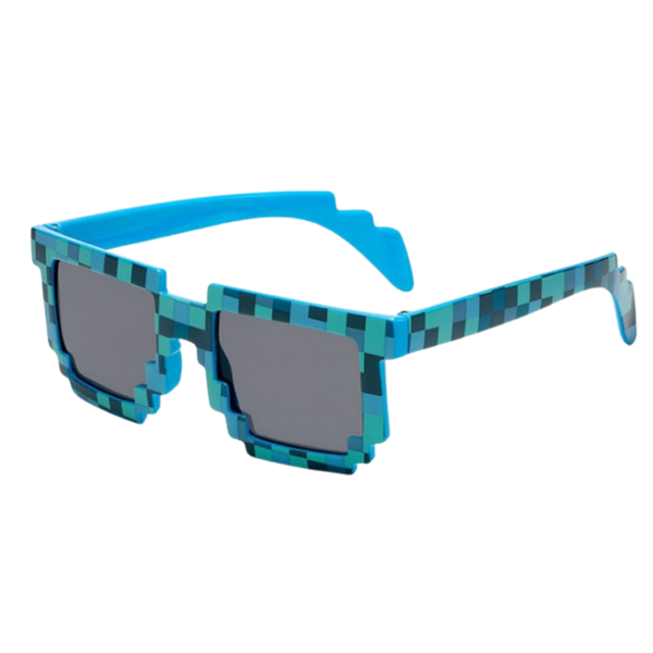 Pixel Style Sunglasses With UV Protection For All Day Comfort